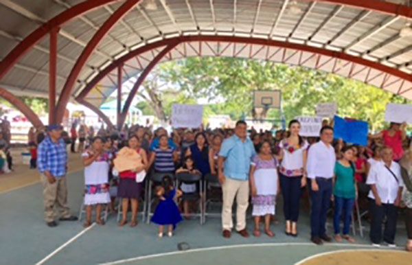 También Tulum progresa con Antorcha 