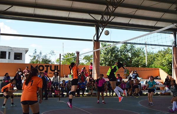  Realizan Estatal de Voleibol rumbo a la Espartaqueada 2018