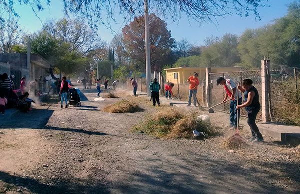 Logra Antorcha, programa de empleo temporal en Jaumave