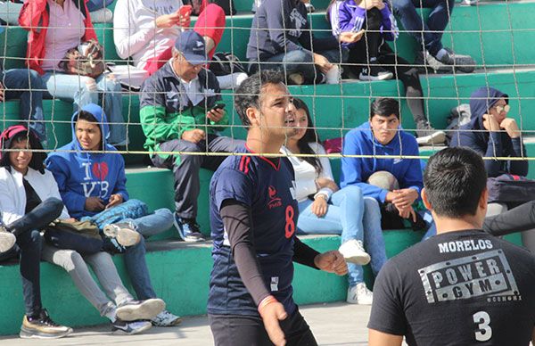  Un éxito, la eliminatoria estatal de voleibol en Emiliano Zapata 