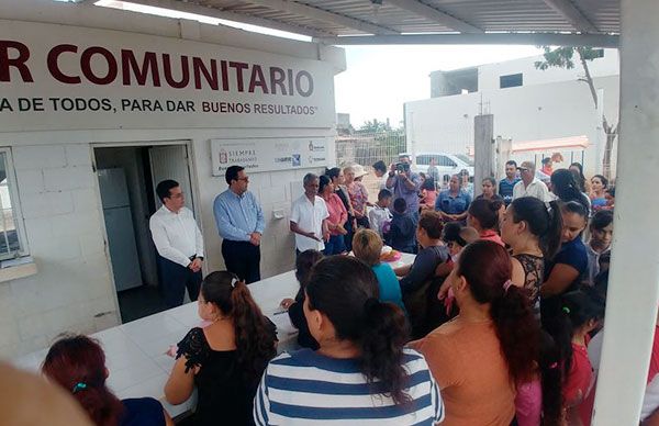 Con 64 mil pesos mensuales amplían servicio de comedor comunitario en la Unión Antorchista