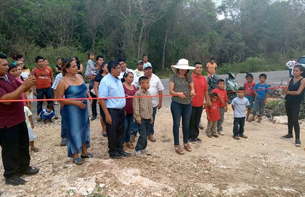 Inauguran pueblo en Lázaro Cárdenas