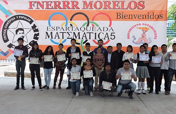  Un éxito Espartaqueada estatal de Matemáticas 