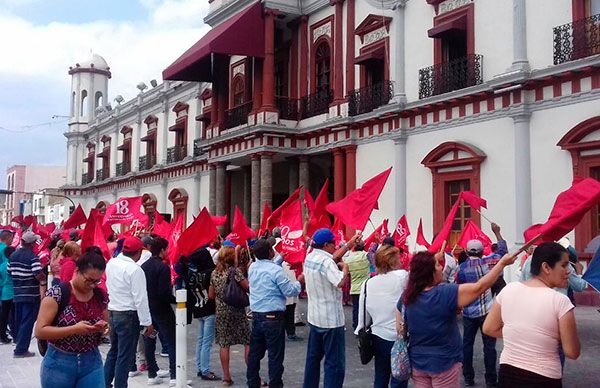 Continúa insensibilidad del Gobierno del Estado ante demandas de antorchistas 