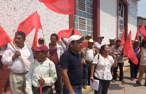 Manifestación en la capital histórica 