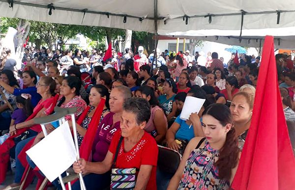 Antorcha refrenda su apoyo a candidatos priistas en Culiacán