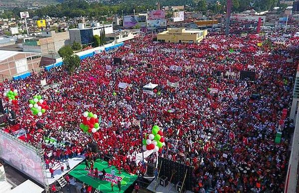 Cierre de campaña de Maricela Serrano, candidata a la presidencia municipal de Ixtapaluca