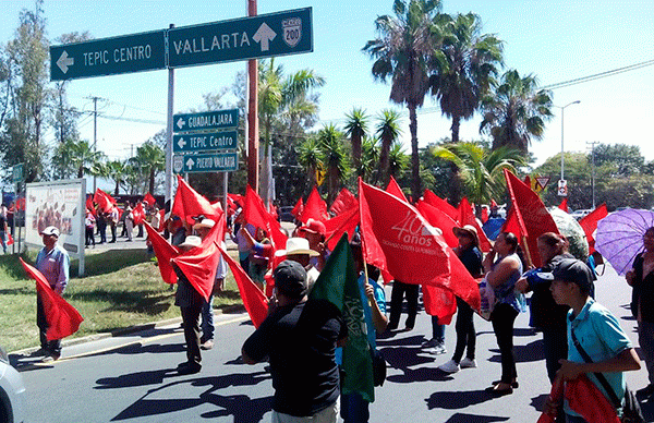  SEDERMA bloquea entrega de insumos agrÃ¬colas a productores nayaritas 