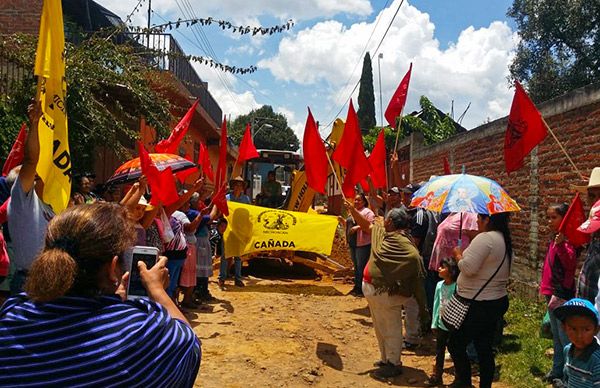 En Patamban se percibe el progreso del pueblo organizado