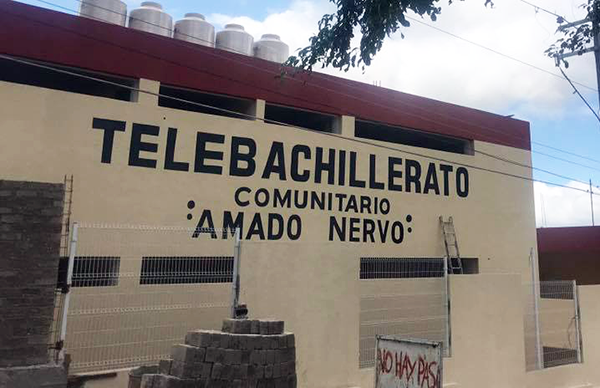 Nuevo telebachillerato comunitario Amado Nervo, un beneficio para los nayaritas