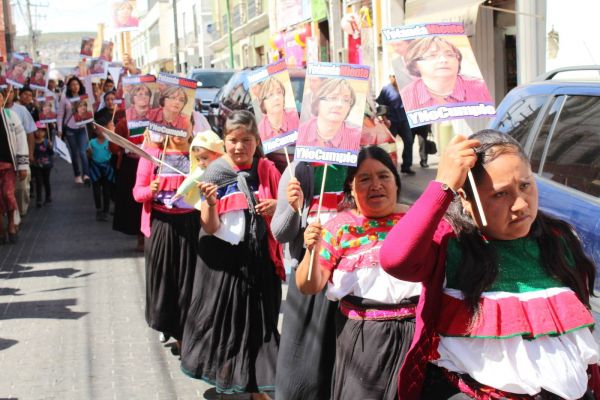 Yolanda Tellería Beltrán, violenta los derechos humanos de los hidalguenses