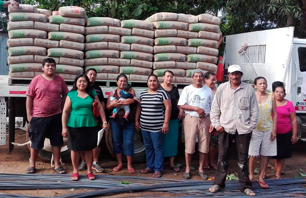 Gracias a Antorcha, tabasqueños reciben apoyos de vivienda