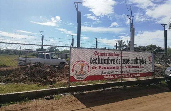 Antorcha lleva progreso e infraestructura a Península de Villamoros