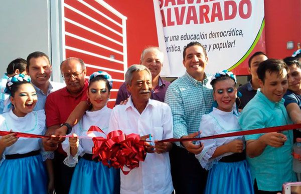 Gran inauguración de Casa del estudiante Gral.Salvador Alvarado