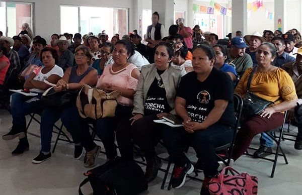 Campesinos y colonos reafirman su compromiso con el Movimiento Antorchista de Nayarit