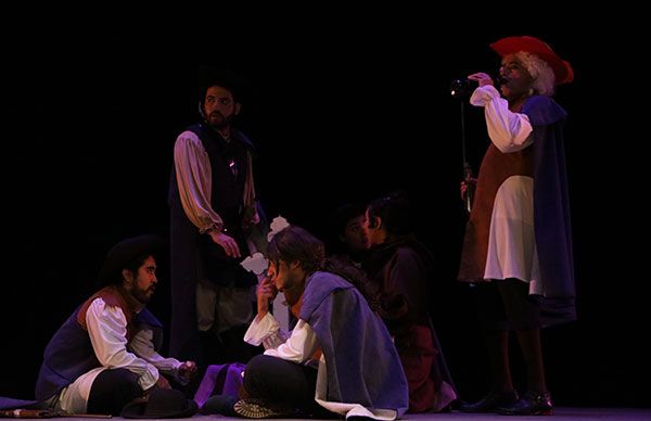 En el XIX Encuentro Nacional de Teatro Antorchista se presenta la obra Cyriano de Bergerac