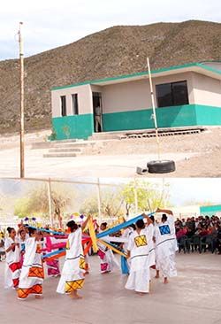 COBAT Gral. y Profr. Alberto Carrera Torres del Ejido Calabacillas de Bustamante, avanza.