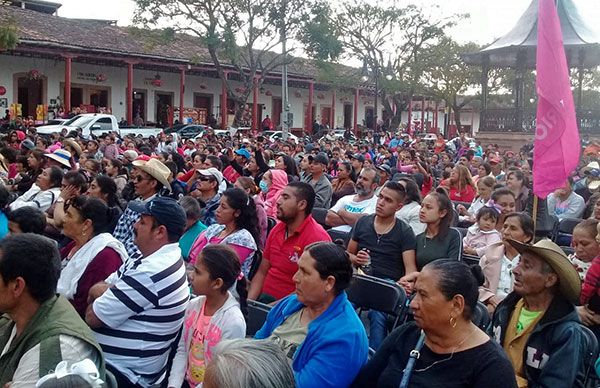 En Salvador Escalante el 2019 es año de lucha por el bienestar de los pobres