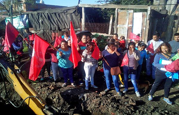 Morelianos organizados continúan materializando demandas