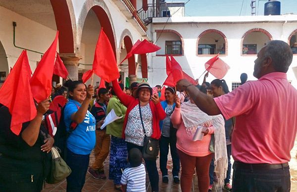 Al estar organizados y exigiendo nuestros derechos a las autoridades, no violamos ninguna ley: Rubén Del Río