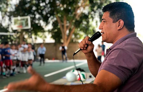 Fomento del deporte antorchista como combate a la comercialización: Dimas Romero