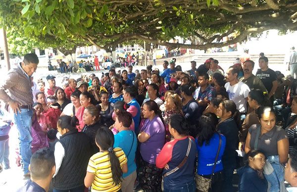 Autoridades del municipio de Hidalgo se comprometen a atender demandas antorchistas