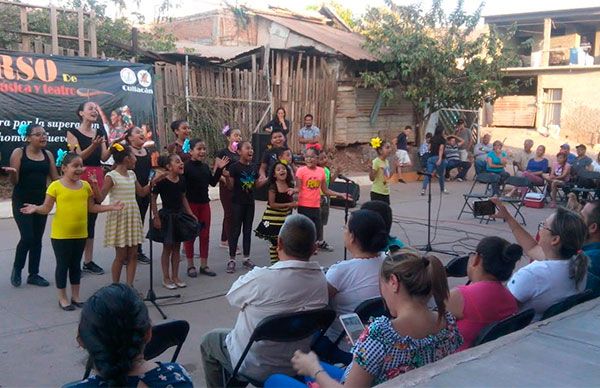 Esfuerzo y pasión de jóvenes en el Primer Curso de Artes de Antorcha en Sinaloa