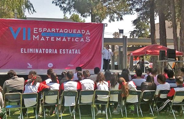 Participa Antorcha Magisterial en la VII eliminatoria estatal de la Espartaqueada de Matemáticas