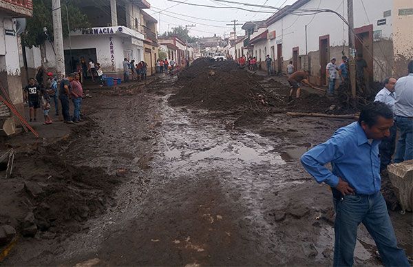 Continúa solidaridad antorchista con damnificados de San Gabriel