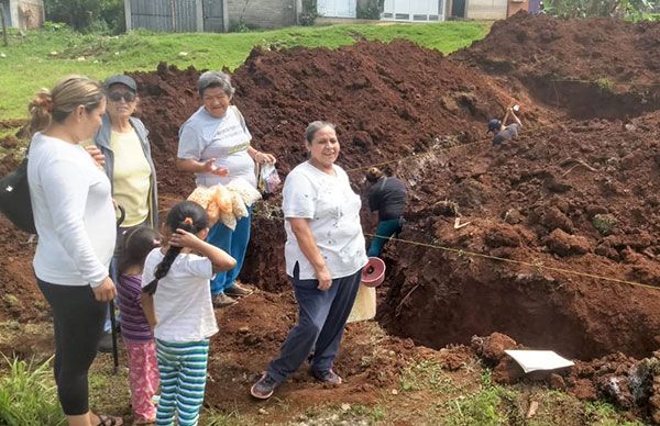 Arienses logran la segunda etapa del salón de usos múltiples en la colonia Citlalmina