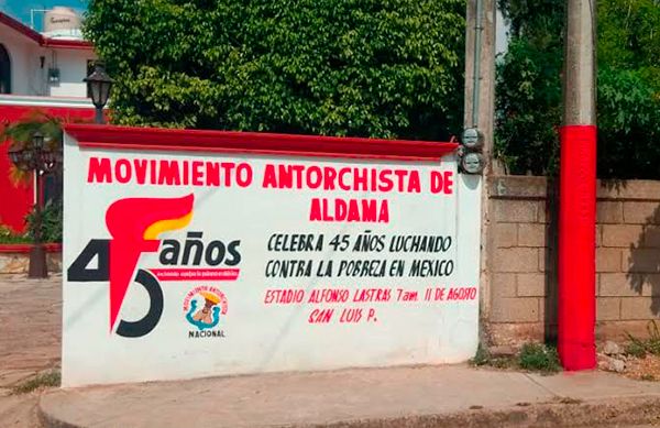 Antorchistas tamaulipecos continúan con los preparativos del 45 Aniversario