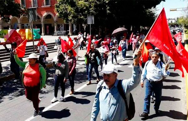 Antorchistas de Zapopan marcharán hoy; pedirán respeto a colonos 