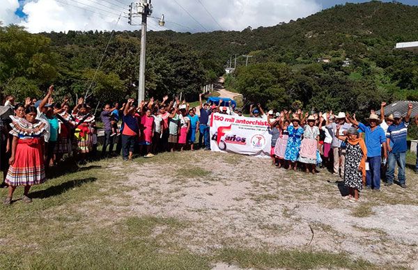 Irán chilapeños al 45 Aniversario de Antorcha en Puebla    