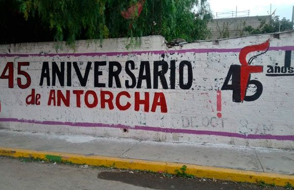 Colonia Cerro del Tejolote se prepara para 45 Aniversario de Antorcha