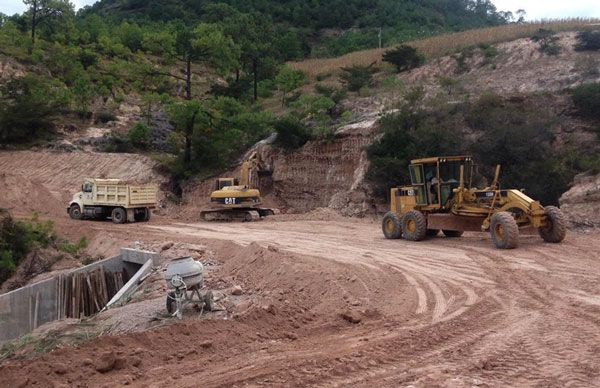 Otra obra materializada en la Mixteca gracias a la lucha de Antorcha 