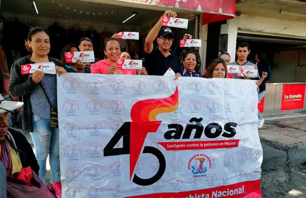 Colonos, campesinos y estudiantes se suman a la promoción del 45 Aniversario de AntorchaColonos, campesinos y estudiantes se suman a la promoción del 45 Aniversario de Antorcha