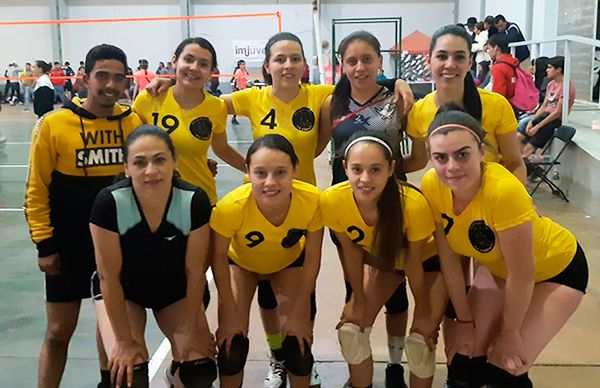 Arandas, presente en Espartaqueada Deportiva en voleibol