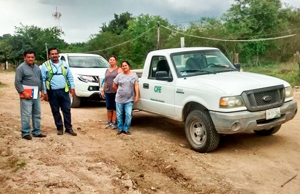 Tras gestión, inician trámites para electrificar de colonia 