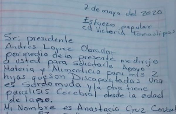 Anastasia, a sus 82 años, reflejo de desigualdad en México