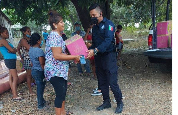 Gestión del antorchismo michoacano logra dotación de despensas en Lázaro Cárdenas