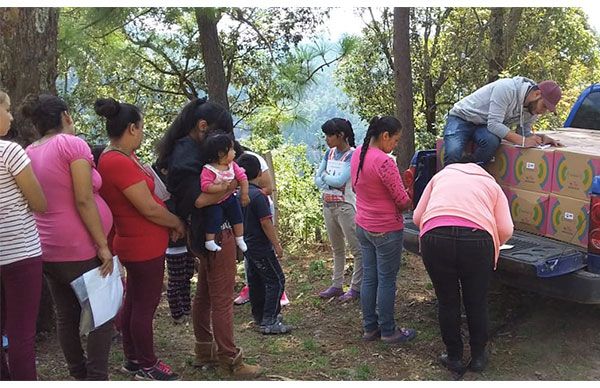 Con la gestión de Antorcha, el programa Michoacán Alimenta llega a Madero