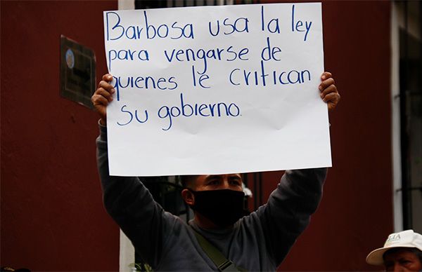 No se trata de hacer justicia, se pretende reprimir a la organización popular