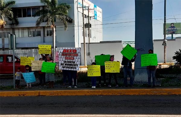 Exigen respeto a líderes antorchistas de Puebla 