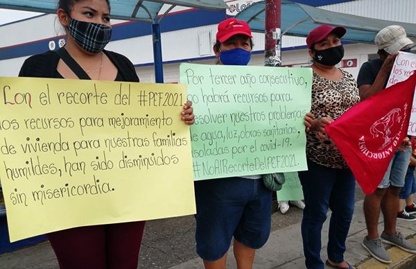 En Tuxtepec tambiÚn reprueban recorte al PEF 2021