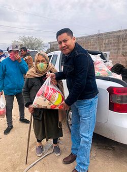 En medio de la desesperanza, sólo el auxilio de Antorcha