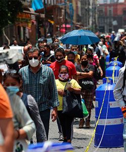 Ciudad de México, pandemia desbordada