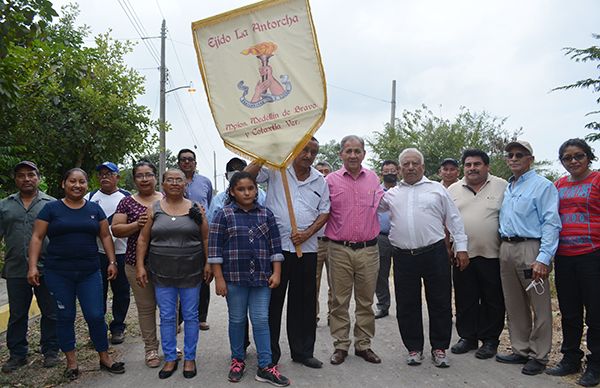 Conmemoran 28 aniversario del ejido La Antorcha