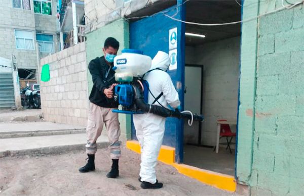 Fomenta Antorcha medidas sanitarias en Cuautlancingo