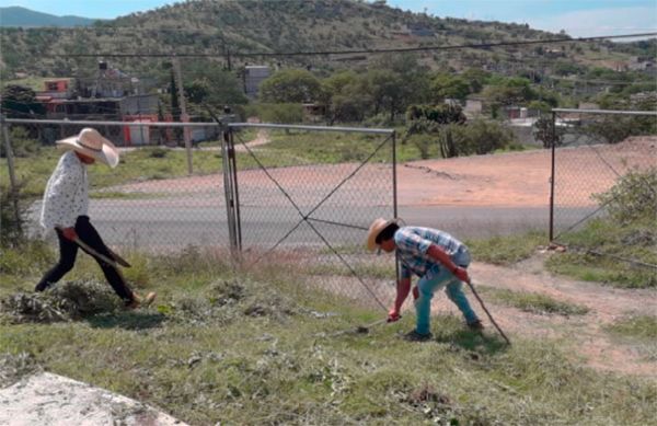 Continúan actividades en el Centro Comunitario pese a la apatía del Gobierno acateco