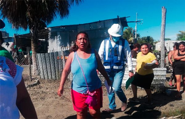 Avanza la conexión de luz en La Antorcha